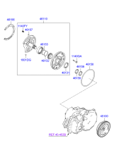 AUTOMATIC TRANSMISSION TORQUE CONVERTER & OIL PUMP