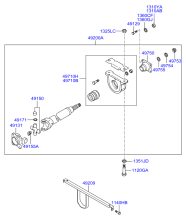 PROPELLER SHAFT (CENTER)