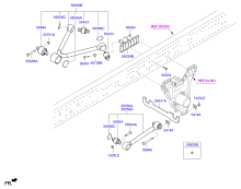 REAR ROD & MOUNTINGS