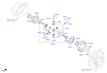 TRANSAXLE GEAR - AUTOMATIC