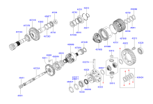 TRANSAXLE GEAR - AUTOMATIC