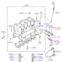 CYLINDER BLOCK (G4DJ)