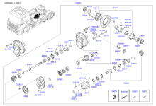 REAR AXLE DIFFERENTIALS (FORWARD)