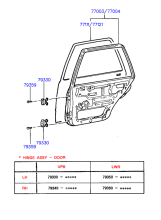 PANEL - REAR DOOR