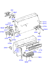 ENGINE ATTACHMENT (V8)