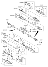 DRIVE SHAFT (FRONT)