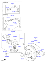 BRAKE MASTER CYLINDER & BOOSTER