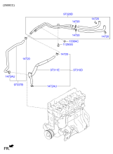 HEATER SYSTEM - HOSE