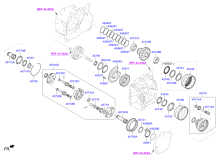 TRANSAXLE GEAR - AUTOMATIC