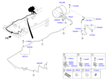 AIR TANK & MOUNTING BRACKET