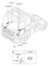 WIRING HARNESSES (ROOF & DOOR)