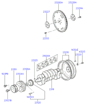 CRANKSHAFT & FLYWHEEL