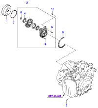 AUTOMATIC TRANSMISSION TORQUE CONVERTER & OIL PUMP