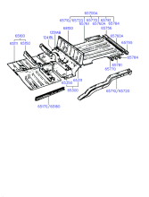 CENTER & REAR FLOOR BODY