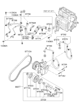 A/C SYSTEM - COOLER LINE, FRONT