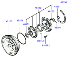 OIL PUMP & TORQUE CONVERTER - AUTOMATIC