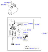 AIR TANK & MOUNTING BRACKET