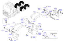 REAR FENDER (TRACTOR)