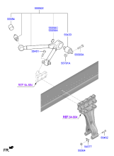 REAR ROD & MOUNTINGS (AIR)