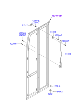 FRONT DOOR LOCKING SYSTEM (FOLDING)