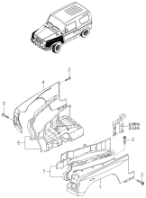 FENDER & WHEEL APRON PANELS