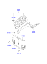 FENDER APRON & RAD SUPPORT PANEL