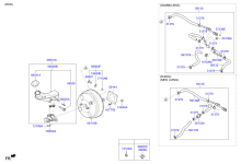 BRAKE MASTER CYLINDER & BOOSTER