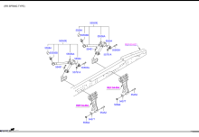 REAR ROD & MOUNTINGS (AIR)