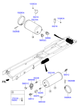 AIR TANK & MOUNTING BRACKET