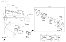 A/C SYSTEM - COOLER LINE, FRONT