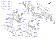 INSTRUMENT PANEL & RELATED PARTS