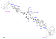 TRANSAXLE GEAR - AUTOMATIC