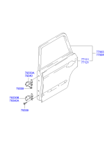 PANEL - REAR DOOR