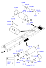 AIR TANK & MOUNTING BRACKET