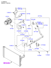 A/C SYSTEM - COOLER LINE, FRONT