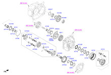 TRANSAXLE GEAR - AUTOMATIC