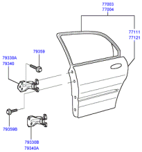 PANEL - REAR DOOR