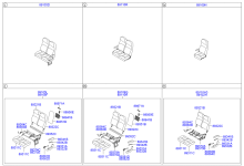 PASSENGER SEAT (OVERHANG TYPE)