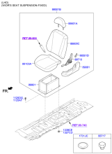 FRONT DRIVER SEAT