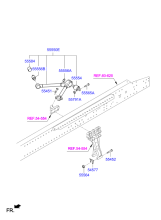 REAR ROD & MOUNTINGS (AIR)