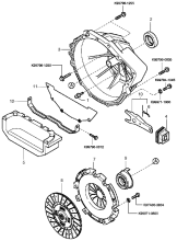 CLUTCH DISK & COVER (-040107)