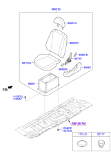 FRONT DRIVER SEAT