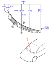 GARNISH & MOULDING - FRONT