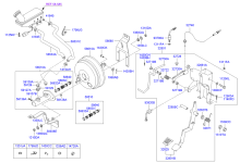 BOOSTER, MASTER CYLINDER & RESERVOIR