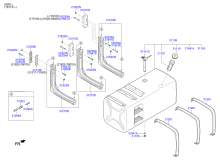 FUEL TANK & MOUNTINGS