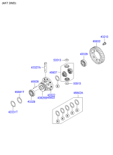 TRANSAXLE GEAR - AUTOMATIC