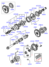 TRANSAXLE GEAR - AUTOMATIC