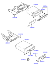 OVERHEAD CONSOLE TRIM