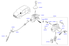 SHIFT LEVER CONTROL (ATM)