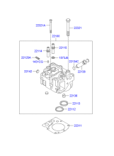 CYLINDER HEAD (D6CA*)